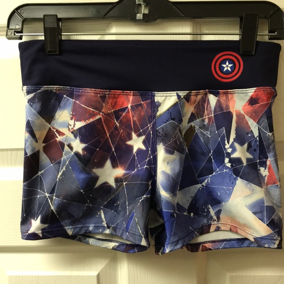 Her Universe Pants - Women’s Marvel Spandex shorts